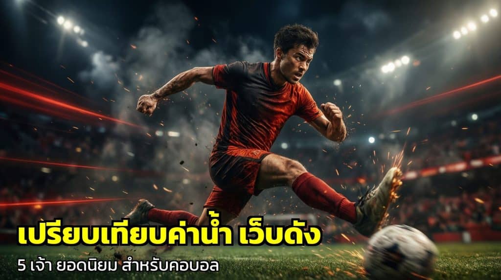 เปรียบเทียบค่าน้ำ เว็บดัง