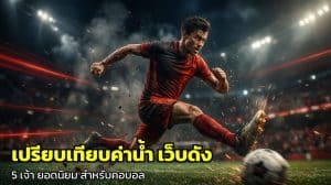 เปรียบเทียบค่าน้ำ เว็บดัง