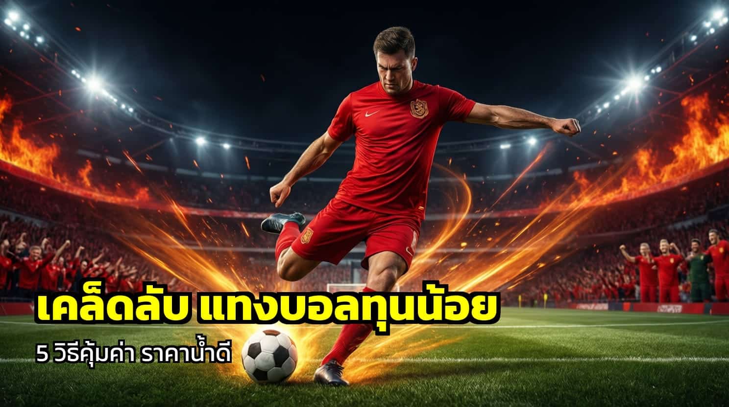 เคล็ดลับ แทงบอลทุนน้อย